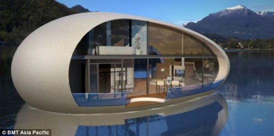 Picture 1 of The eggs-shaped eco-houses are extremely toxic