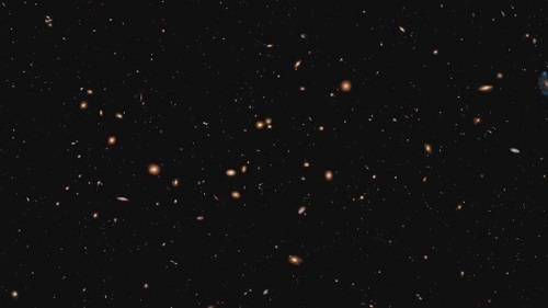 Picture 2 of The energy explosions emanating from deep in space are of strange origin