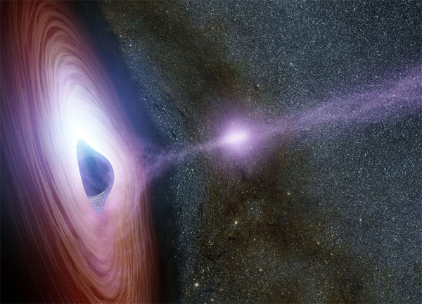 Picture 1 of The explanation for the halo glows in the black hole