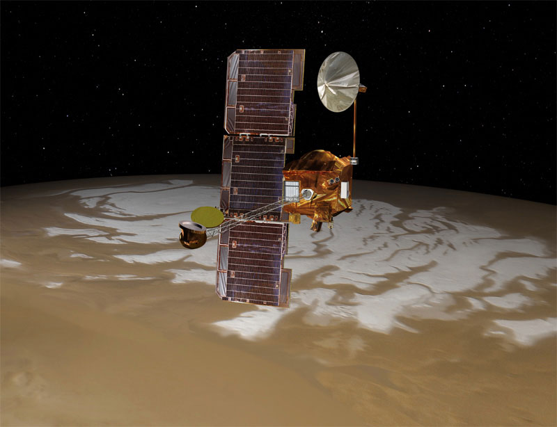 Picture 1 of The explorer Mars had trouble