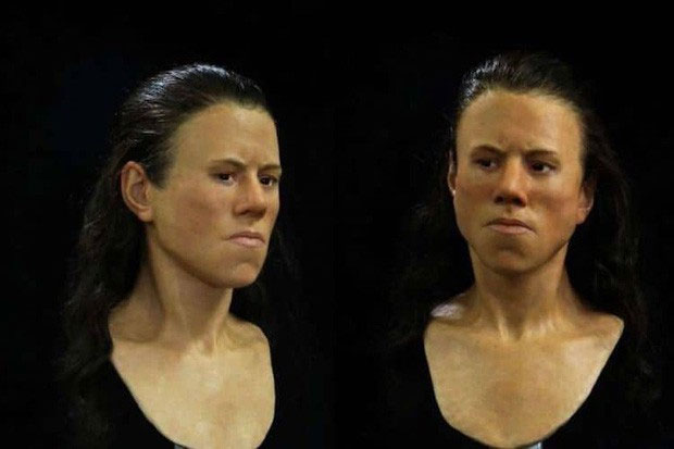 Picture 3 of The face of the real person lived thousands of years ago, 'beautiful every millimeter' caused many people to be deceived