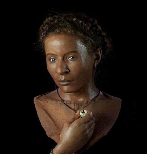 Picture 5 of The face of the real person lived thousands of years ago, 'beautiful every millimeter' caused many people to be deceived