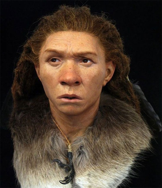 Picture 8 of The face of the real person lived thousands of years ago, 'beautiful every millimeter' caused many people to be deceived