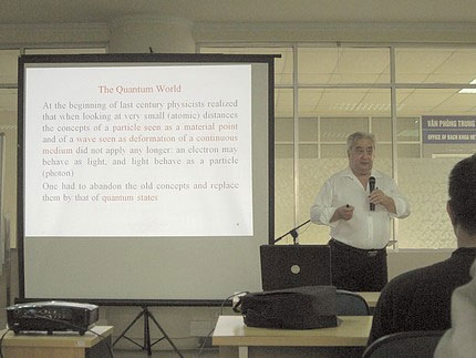 Picture 1 of The famous European professor preached on the