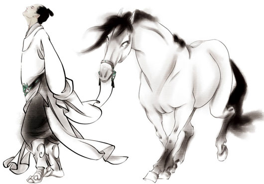 Picture 3 of The famous horses in Chinese history books