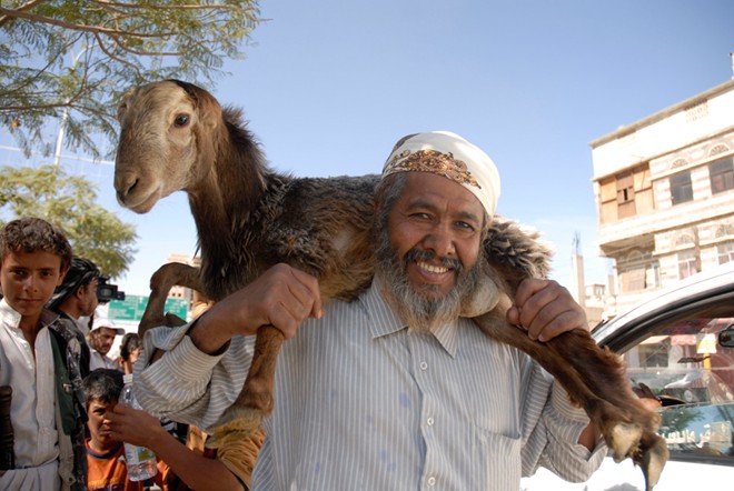 Picture 3 of The festival of killing creepy goats in the world