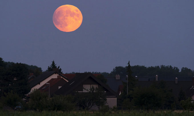 Picture 5 of The final lunar images of the year in the world