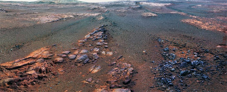 Picture 2 of The final picture of Opportunity robot was captured and it hurt the online community