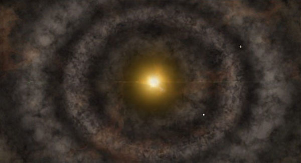 Picture 1 of The first clear picture of planet formation