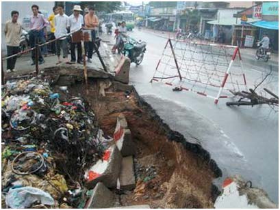 Picture 2 of The first rainy season was flooded