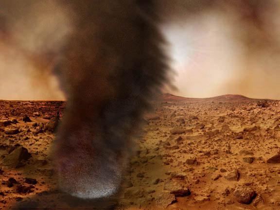 Picture 1 of The first time found direct evidence of lightning phenomenon on Mars