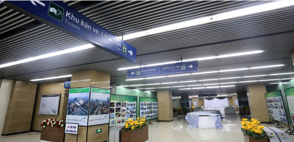 Picture 7 of The first train and model station of Cat Linh - Ha Dong railway