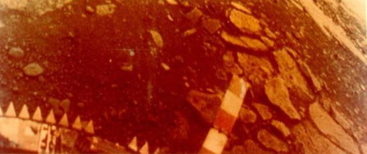 Picture 3 of The first Venusian surface images from the Venera historical journey
