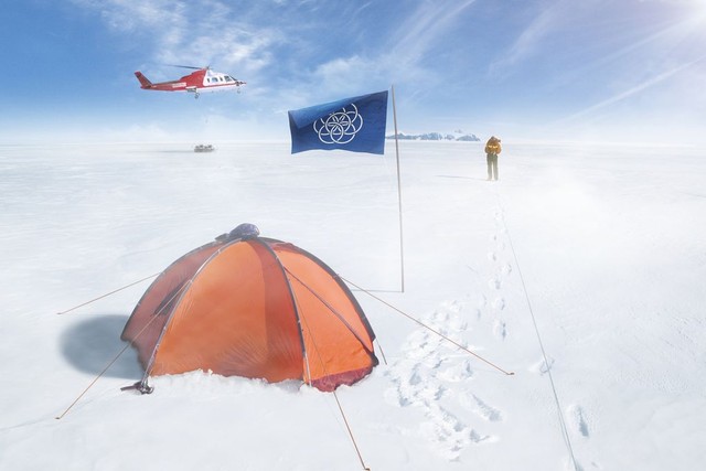 Picture 2 of The flag that humans will plug into the planet of extraterrestrials