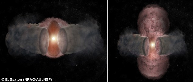 Picture 5 of The formation of the star is 300 times brighter than the Sun.