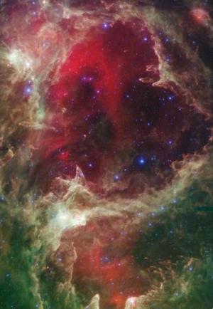 Picture 1 of The formation of young star generations