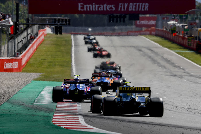 The formula 1 race track stands in Hanoi bears the name of a famous ...