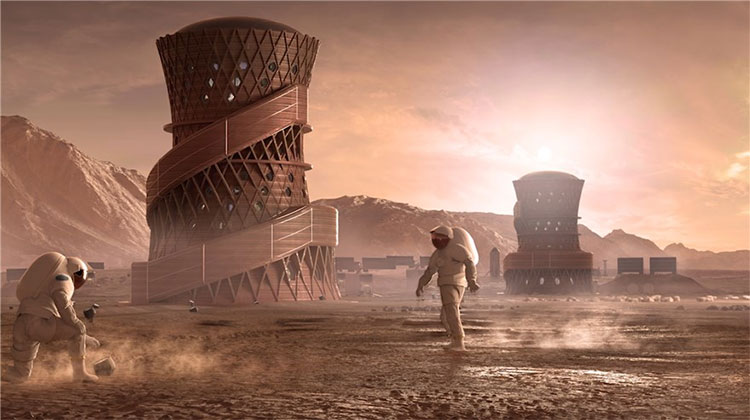 Picture 4 of The future of humanity: Living on Mars and rural skyscrapers