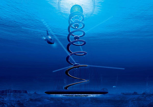 Picture 3 of The future underwater city of Japan