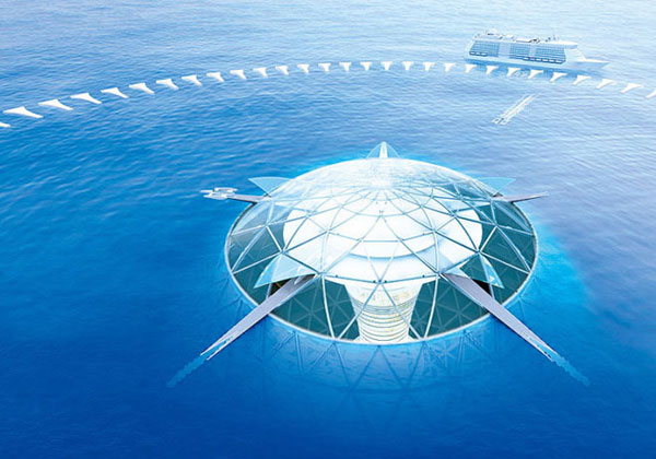 Picture 5 of The future underwater city of Japan