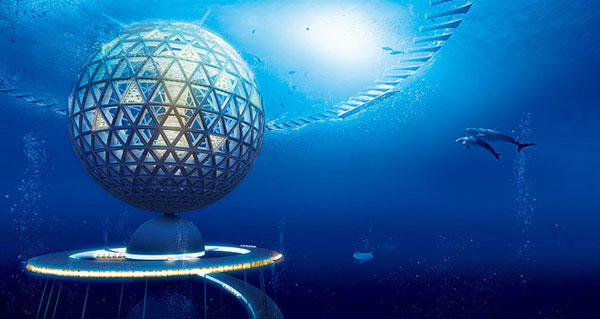 Picture 6 of The future underwater city of Japan