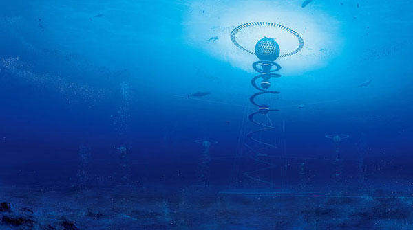 Picture 8 of The future underwater city of Japan
