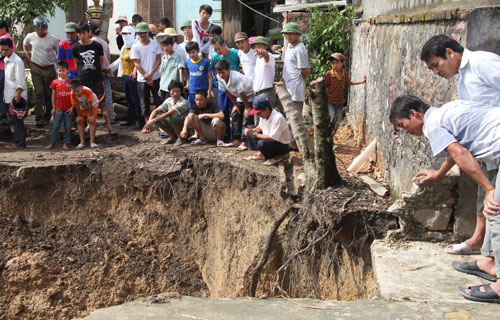 Picture 3 of The giant death hole appeared in Thanh Hoa