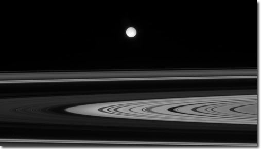Picture 2 of The giant 'sponge' around Saturn