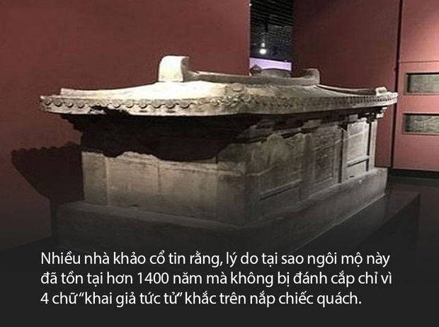 Picture 8 of The grave of the Chinese granddaughter's granddaughter and the mysterious 4-letter 'open person will die' on the lid of the coffin
