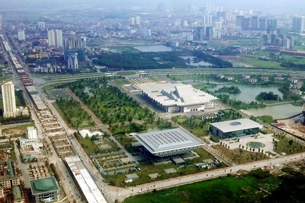 Picture 11 of The green areas of Hanoi viewed from above