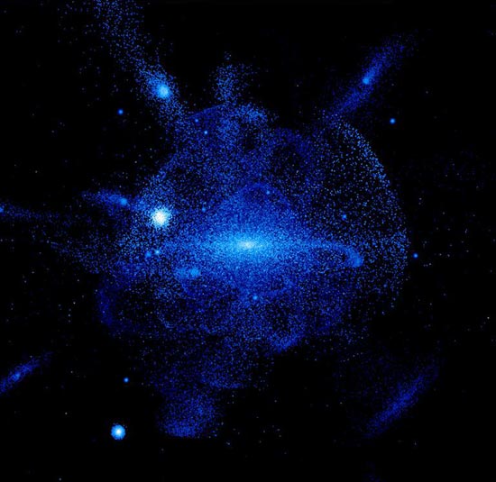 Picture 1 of The halo in the galaxy is full of stars