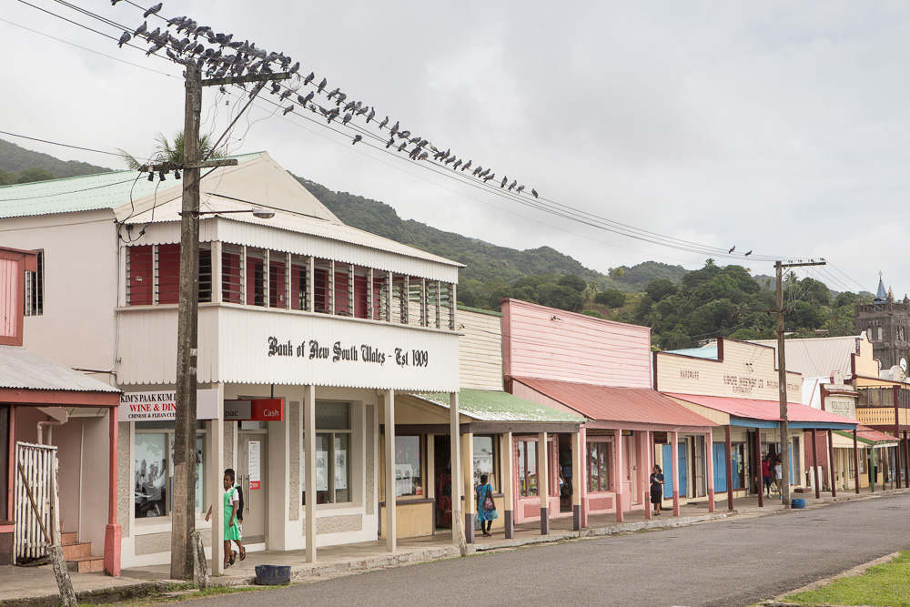 The historic port town of Levuka