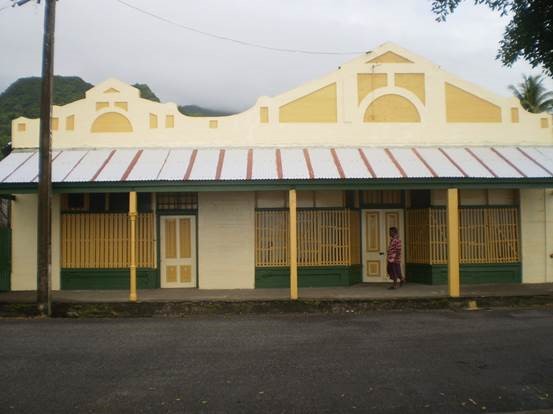 The historic port town of Levuka