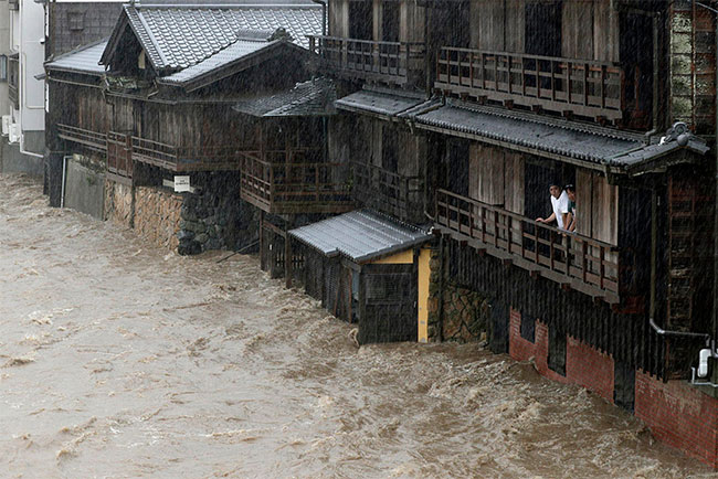 Picture 5 of The horrific image when the super typhoon Hagibis ripped up the house, causing many people to die