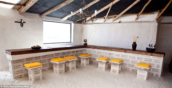 Picture 11 of The hotel is built entirely from salt
