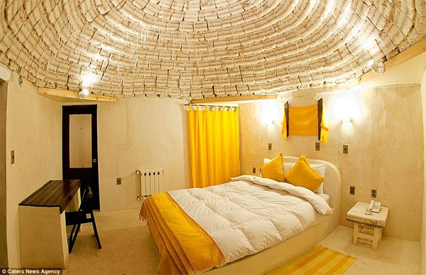 Picture 3 of The hotel is built entirely from salt
