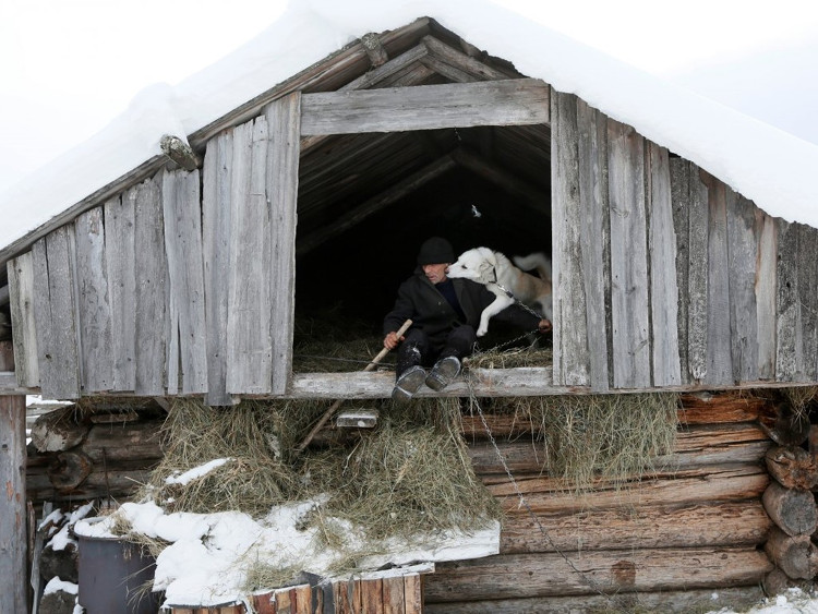 Picture 7 of The icy village has only one person living