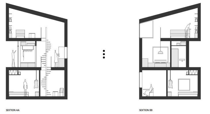 Picture 3 of The idea of ​​the house of a bird's nest hovering over a cliff