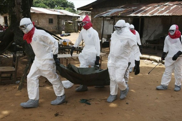 Picture 11 of The image demonstrates the difficulty of controlling Ebola virus