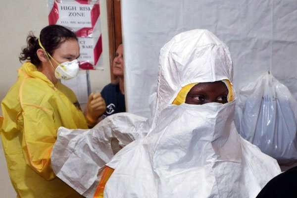 Picture 13 of The image demonstrates the difficulty of controlling Ebola virus