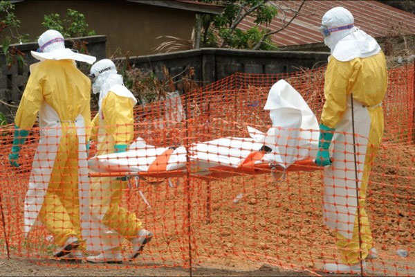 Picture 15 of The image demonstrates the difficulty of controlling Ebola virus