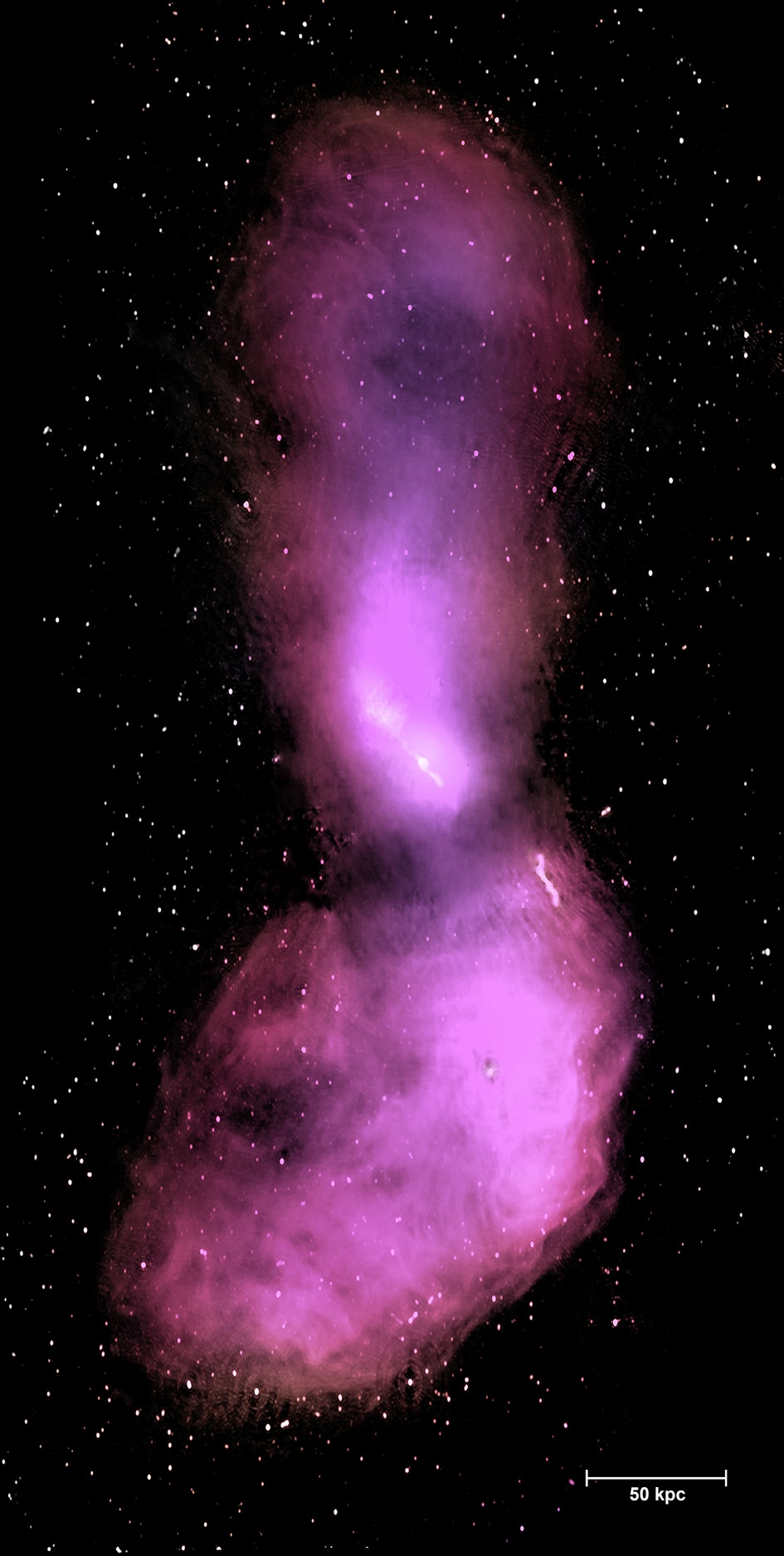 Picture 2 of The image of Centaurus A -