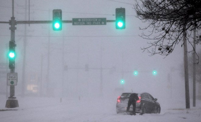 Picture 1 of The image of Hercules snowstorm shakes the American people