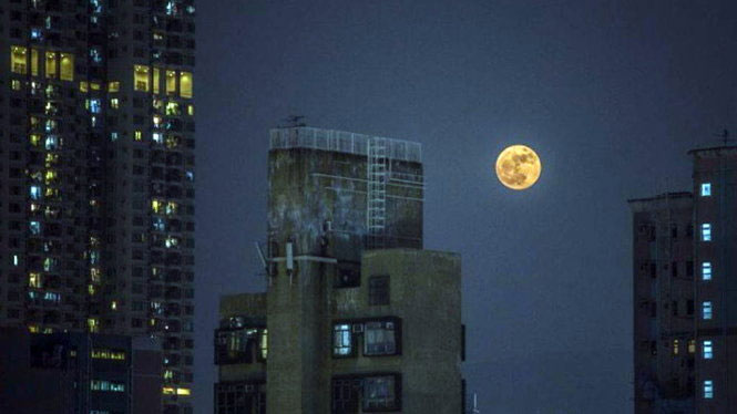 Picture 9 of The image of Super Moon is 70 years only once in Vietnam