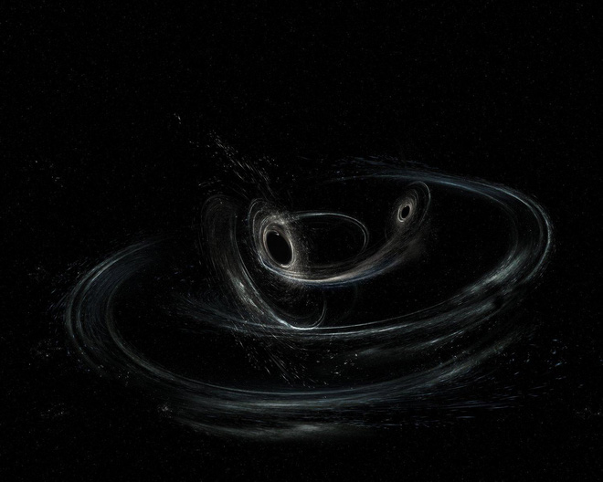 Picture 4 of The impact sound of two black holes: surprisingly gentle and melodious