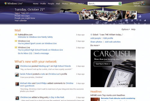 Picture 3 of The improved Windows Live generation