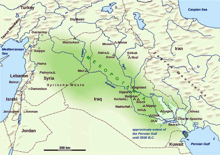 Picture 1 of The inventions that the Mesopotamian civilization left behind