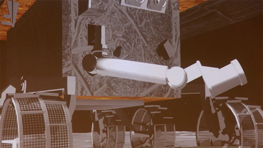 Picture 2 of The Jade Rabbit Self-propelled Robot