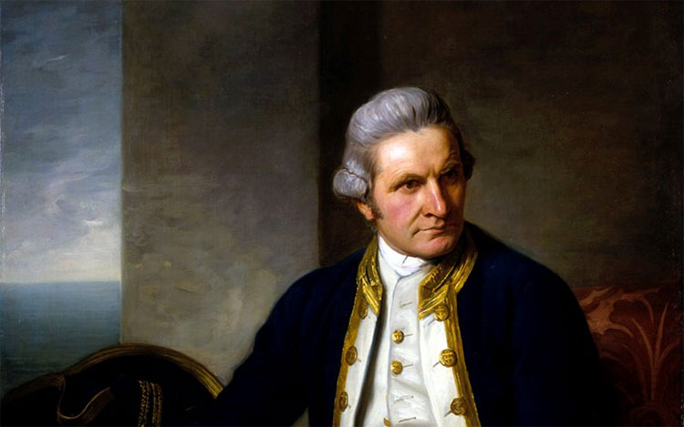 Picture 1 of The journey of the great explorer James Cook