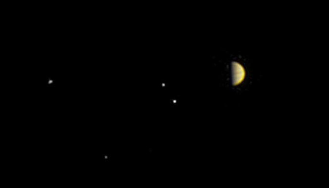 Picture 3 of The Juno spacecraft has responded to Moc Tinh
